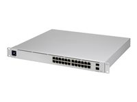 Ubiquiti UniFi Switch USW-Pro-24-POE Switch 24-port Gigabit PoE++-switch i gruppen Datautstyr / Nettverk / Switcher hos TP E-commerce Nordic AB (C67424)