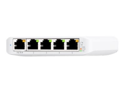 Ubiquiti UniFi Switch USW Flex Mini Switch 5-porter Gigabit PoE+ i gruppen Datautstyr / Nettverk / Switcher hos TP E-commerce Nordic AB (C67467)