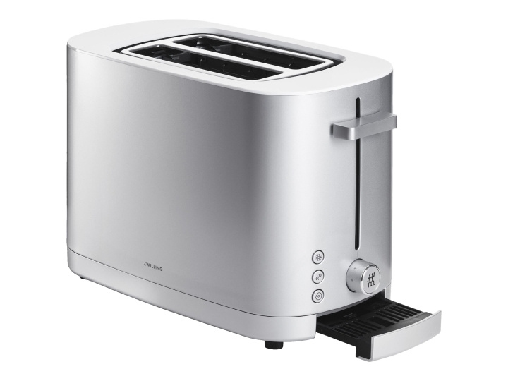 Zwilling Enfinigy Brødrister 1000W Sølv i gruppen HJEM, HUS OG HAGE / Husholdningsapparater / Brødristere og toastjern / Brødristere hos TP E-commerce Nordic AB (C67478)