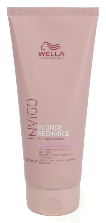 WELLA Invigo - Blonde Recharge Conditioner 200 ml Cool i gruppen HELSE OG SKJØNNHET / Hår & styling / Hårpleie / Balsam hos TP E-commerce Nordic AB (C67762)
