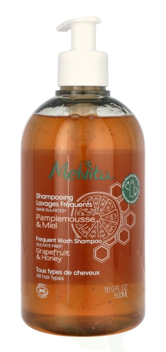 Melvita Frequent Wash Shampoo 500 ml i gruppen HELSE OG SKJØNNHET / Hår & styling / Hårpleie / Sjampo hos TP E-commerce Nordic AB (C67787)