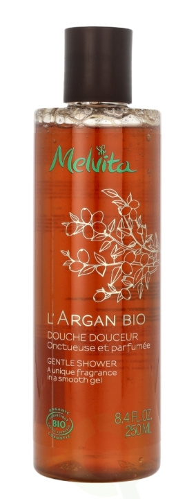 Melvita L\'Argan Bio Gentle Shower 250 ml i gruppen HELSE OG SKJØNNHET / Hudpleie / Kroppspleie / Bad- og dusjkrem hos TP E-commerce Nordic AB (C67790)