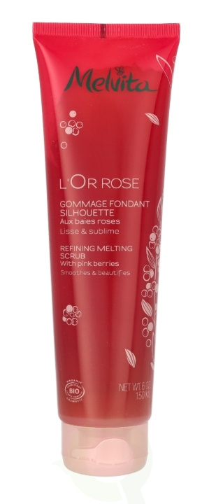 Melvita L\'Or Rose Refining Scrub 150 ml i gruppen HELSE OG SKJØNNHET / Hudpleie / Kroppspleie / Body lotion hos TP E-commerce Nordic AB (C67793)