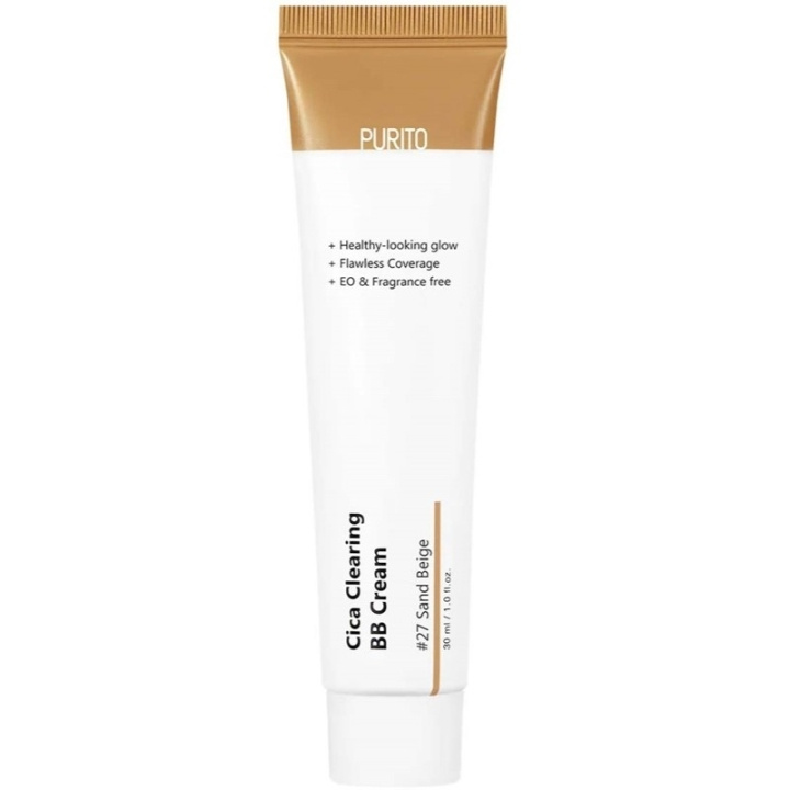 Purito Cica Clearing BB Cream #27 Sand Beige 30 ml i gruppen HELSE OG SKJØNNHET / Makeup / Makeup ansikt / CC/BB Cream hos TP E-commerce Nordic AB (C67820)