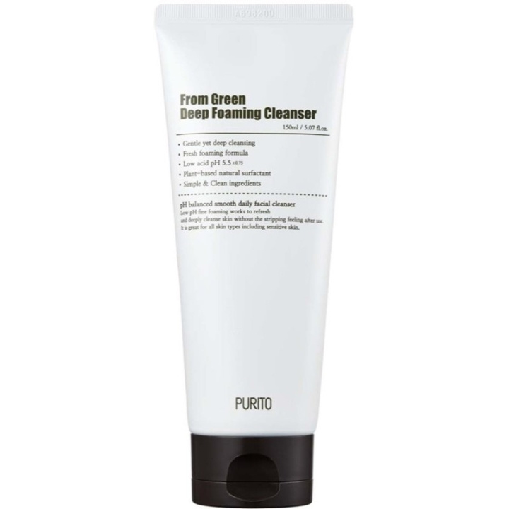 Purito From Green Deep Foaming Cleanser 150 ml i gruppen HELSE OG SKJØNNHET / Hudpleie / Ansikt / Rengjøring hos TP E-commerce Nordic AB (C67823)