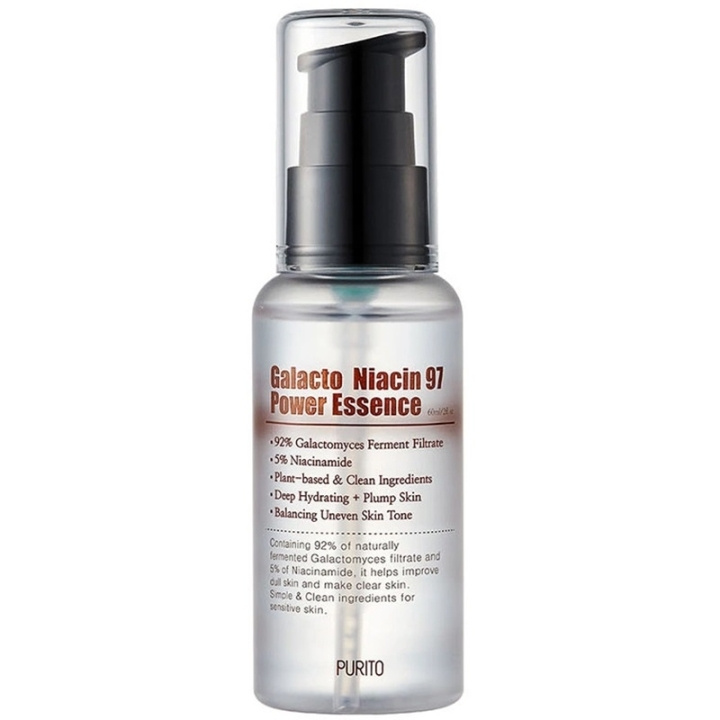 Purito Galacto Niacin 97 Power Essence 60 ml i gruppen HELSE OG SKJØNNHET / Hudpleie / Ansikt / Hudserum hos TP E-commerce Nordic AB (C67824)