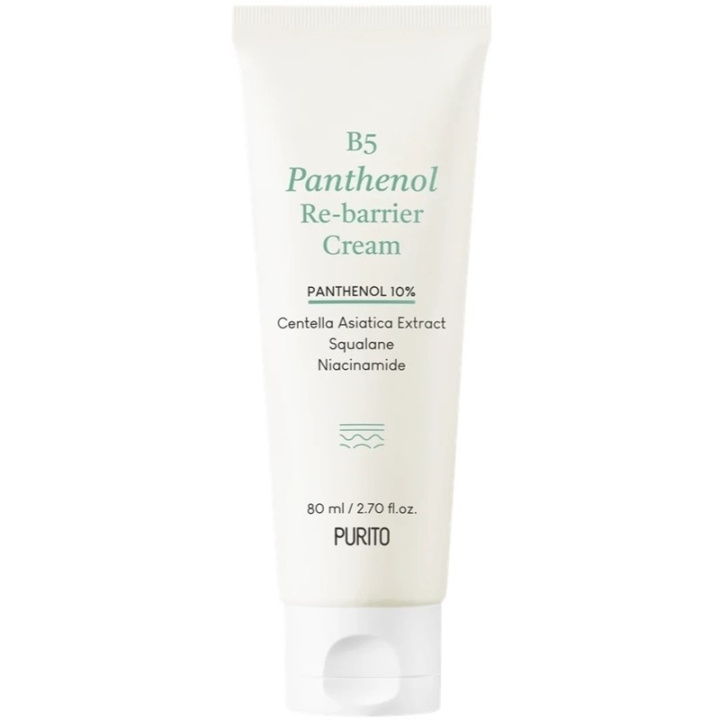 Purito B5 Panthenol Re-barrier Cream 80 ml i gruppen HELSE OG SKJØNNHET / Hudpleie / Ansikt / Dagkrem hos TP E-commerce Nordic AB (C67827)