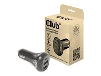 Club 3D 36Watt strømadapter for bil i gruppen SMARTTELEFON & NETTBRETT / Ladere og Kabler / Billader / Billader USB hos TP E-commerce Nordic AB (C67867)