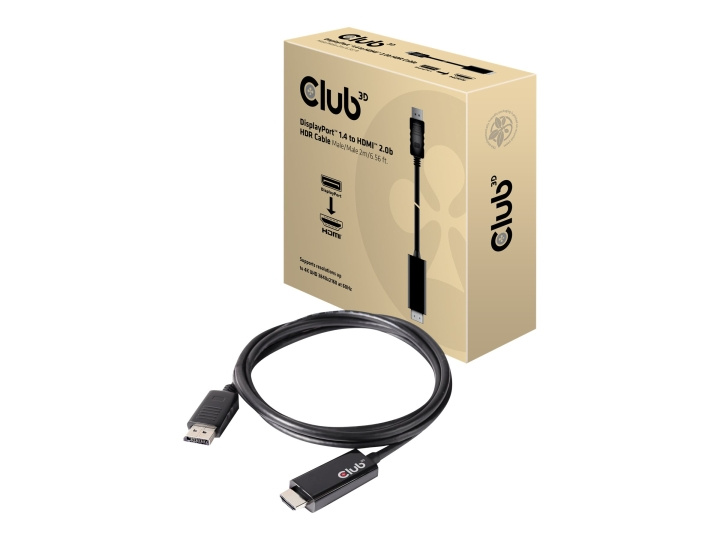Club 3D Videotransformator i gruppen Elektronikk / Kabler og adaptere / HDMI / Adaptere hos TP E-commerce Nordic AB (C67893)