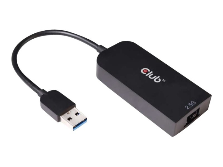 Club 3D nettverksadapter USB 3.2 Gen 1 2,5 Gbps-kabling i gruppen Datautstyr / Kabler og adaptere / Nettverk / Adaptere og koblinger hos TP E-commerce Nordic AB (C67894)