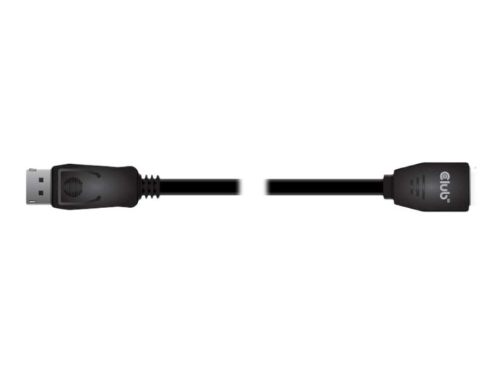 Club 3D 20-pinners DisplayPort hunn -> 20-pinners DisplayPort hann hasp 3 m i gruppen Datautstyr / Kabler og adaptere / DisplayPort / Kabler hos TP E-commerce Nordic AB (C67897)
