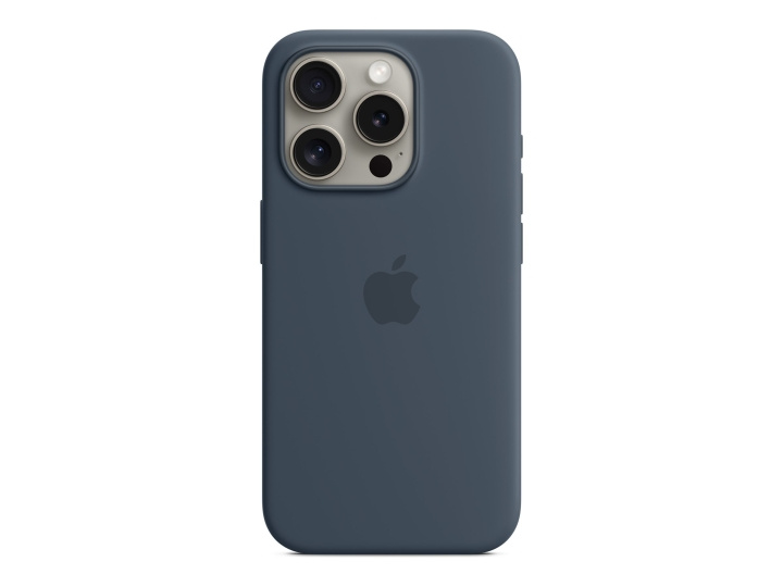 Apple Apple Beskyttelsesveske Storm Blue iPhone 15 Pro i gruppen SMARTTELEFON & NETTBRETT / Mobilbeskyttelse / Apple / iPhone 15 hos TP E-commerce Nordic AB (C67937)