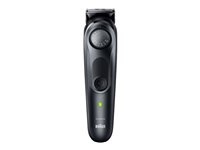 Braun Grå trimmer BT7441 i gruppen HELSE OG SKJØNNHET / Hår & styling / Barbering og trimming / Skjeggtrimmere og tilbehør hos TP E-commerce Nordic AB (C67944)