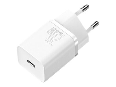 Baseus strømforsyningsadapter 20Watt Power 2-pinners i gruppen SMARTTELEFON & NETTBRETT / Ladere og Kabler / Vegglader / Vegglader Type C hos TP E-commerce Nordic AB (C67962)