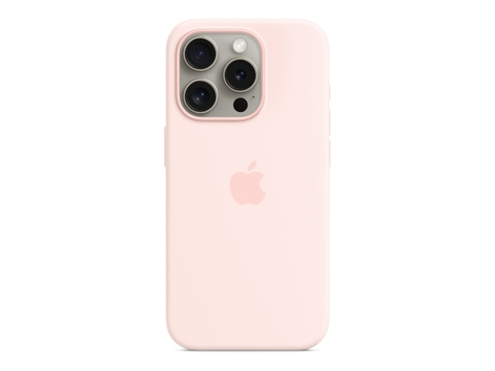 Apple Apple Beskyttelsesveske Lys rosa iPhone 15 Pro i gruppen SMARTTELEFON & NETTBRETT / Mobilbeskyttelse / Apple / iPhone 15 hos TP E-commerce Nordic AB (C67974)