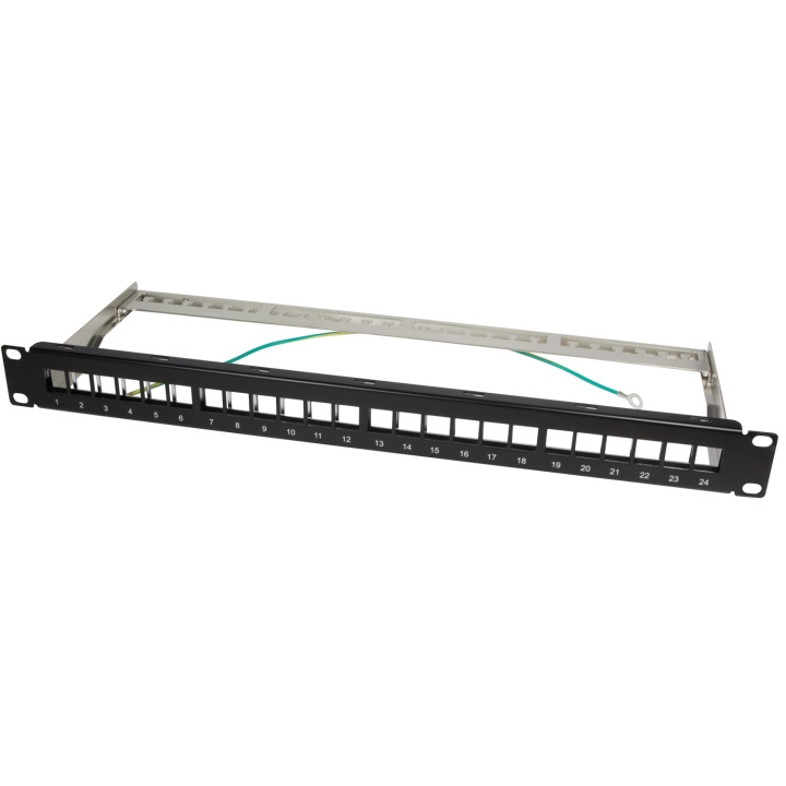LogiLink Kretspanel for 24 Keystone-kontakter for 19