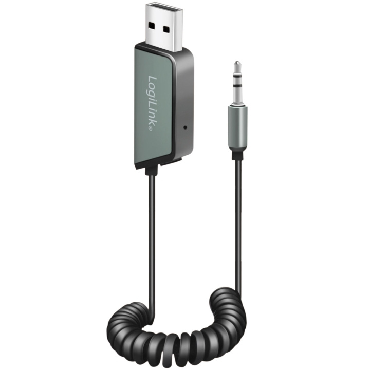 LogiLink Bluetooth-mottaker og håndfri AUX 3,5 mm BT5.3 i gruppen Bil / Billyd & Multimedia / Musikkmottakere hos TP E-commerce Nordic AB (C68810)