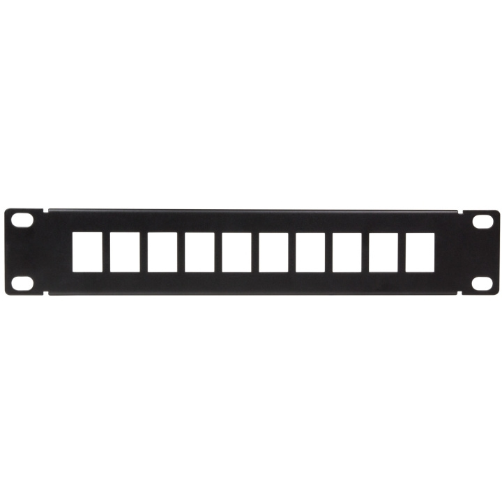 LogiLink Kretspanel for 10 Keystone-kontakter for 10