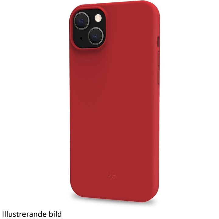 Celly Cromo Soft gummideksel iPhone 16 Rød i gruppen SMARTTELEFON & NETTBRETT / Mobilbeskyttelse / Apple / iPhone 16 hos TP E-commerce Nordic AB (C68841)