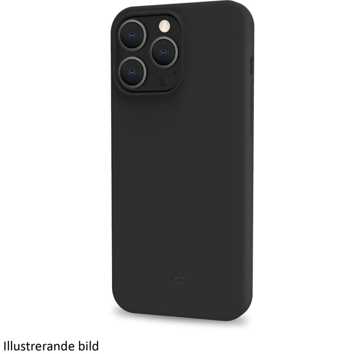 Celly Cromo Mykt gummideksel til iPhone 16 Pro Svart i gruppen SMARTTELEFON & NETTBRETT / Mobilbeskyttelse / Apple / iPhone 16 hos TP E-commerce Nordic AB (C68842)