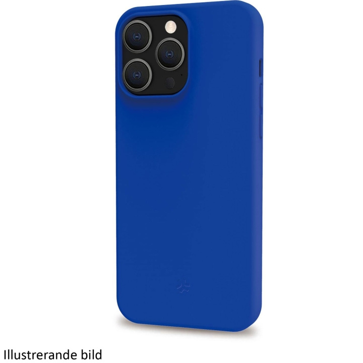 Celly Cromo Mykt gummideksel til iPhone 16 Pro Blå i gruppen SMARTTELEFON & NETTBRETT / Mobilbeskyttelse / Apple / iPhone 16 hos TP E-commerce Nordic AB (C68843)