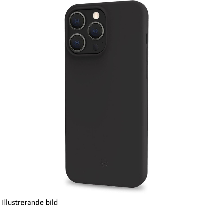 Celly Cromo Mykt gummideksel til iPhone 16 Pro Max Svart i gruppen SMARTTELEFON & NETTBRETT / Mobilbeskyttelse / Apple / iPhone 16 hos TP E-commerce Nordic AB (C68846)