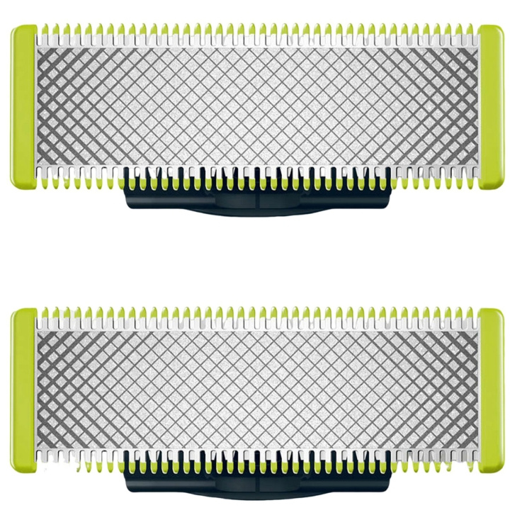Philips OneBlade erstatningsblader 2-pk QP220 i gruppen HELSE OG SKJØNNHET / Hår & styling / Barbering og trimming / Barbermaskiner tilbehør hos TP E-commerce Nordic AB (C68853)