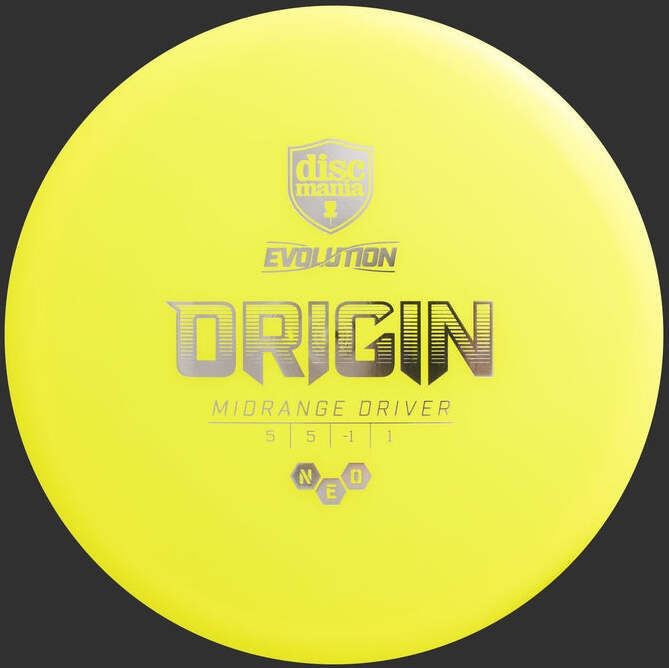Discmania Evolution Neo Origin approach-disk i gruppen SPORT, FRITID & HOBBY / Sportsutstyr / Frisbee golf hos TP E-commerce Nordic AB (C68999)
