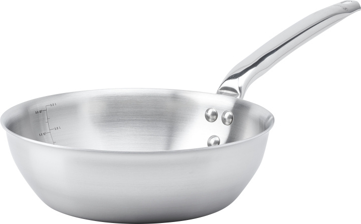 De Buyer Alchimy stekekurv, 24 cm (2,5 l), rustfritt stål i gruppen HJEM, HUS OG HAGE / Kjøkkenutstyr / Stekepanner hos TP E-commerce Nordic AB (C69197)