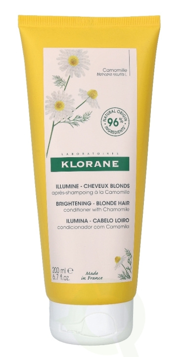 Klorane Blond Highlights Conditioner med Cham. 200 ml i gruppen HELSE OG SKJØNNHET / Hår & styling / Hårpleie / Balsam hos TP E-commerce Nordic AB (C69454)