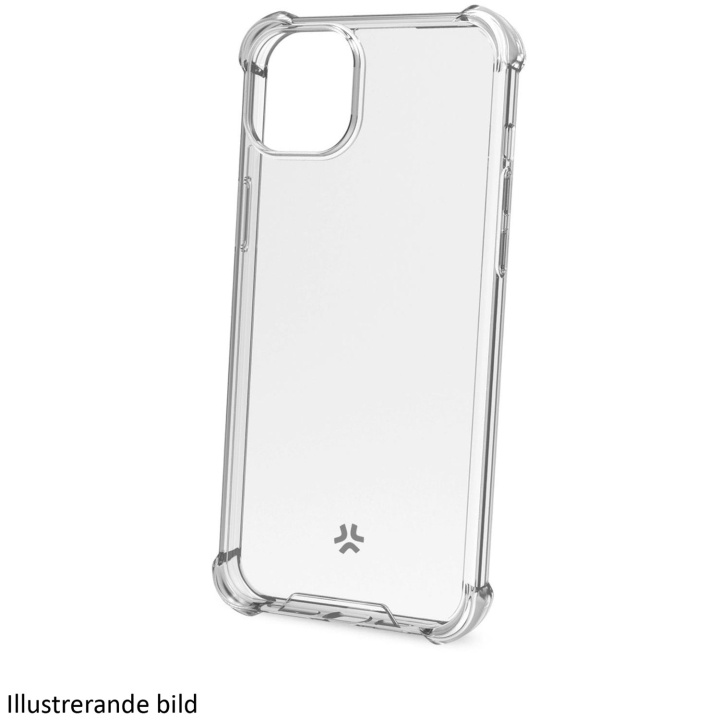 Celly Armor støtsikkert etui iPhone 16 Transparent i gruppen SMARTTELEFON & NETTBRETT / Mobilbeskyttelse / Apple / iPhone 16 hos TP E-commerce Nordic AB (C69569)