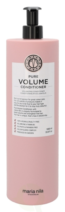 Maria Nila Pure Volume Conditioner 1000 ml i gruppen HELSE OG SKJØNNHET / Hår & styling / Hårpleie / Balsam hos TP E-commerce Nordic AB (C69665)