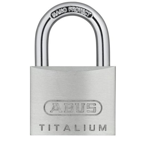 ABUS hengelås 64TI/50, Titalium, 29 mm i gruppen SPORT, FRITID & HOBBY / Reise / Annet hos TP E-commerce Nordic AB (C69822)
