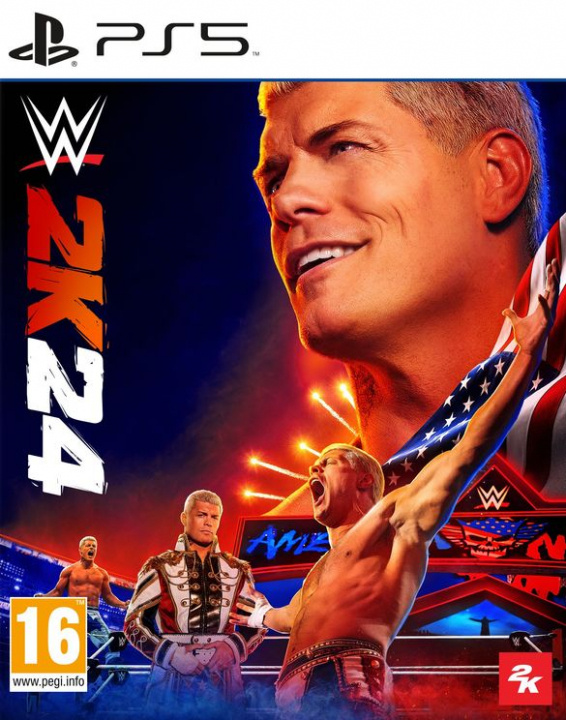 2K Games WWE 2K24 (PS5) i gruppen Elektronikk / TV-spill & tilbehør / Sony PlayStation 5 / Spill hos TP E-commerce Nordic AB (C69829)