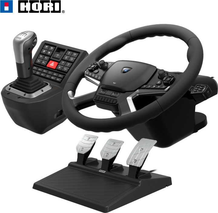 HORI Force Feedback Truck Control System, PC i gruppen Datautstyr / GAMING / Ratt & joysticks hos TP E-commerce Nordic AB (C70158)