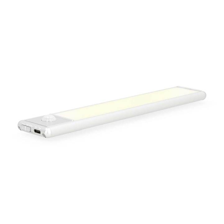 Nedis Skaplys | 110 lm | Oppladningsbar | 1100 mAh | Bevegelsessensor | 10 timer | 5 V DC i gruppen Elektronikk / Lys / Annen belysning hos TP E-commerce Nordic AB (C70261)