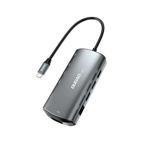 Dudao A15Pro 11-i-1 Type-C Adapter-dokkstasjon i gruppen Datautstyr / Bærbare datamaskiner og tilbehør / Dokkingstasjoner hos TP E-commerce Nordic AB (C70287)