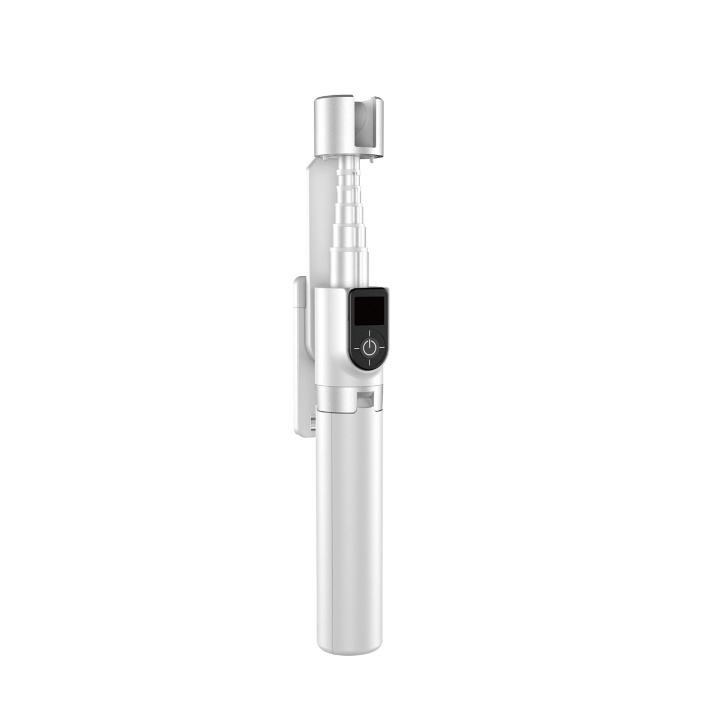 Dudao F18 Fjernstyrt selfiestick 110 cm hvit i gruppen SMARTTELEFON & NETTBRETT / Annet tilbehør / Dokking, stativ & holdere hos TP E-commerce Nordic AB (C70299)
