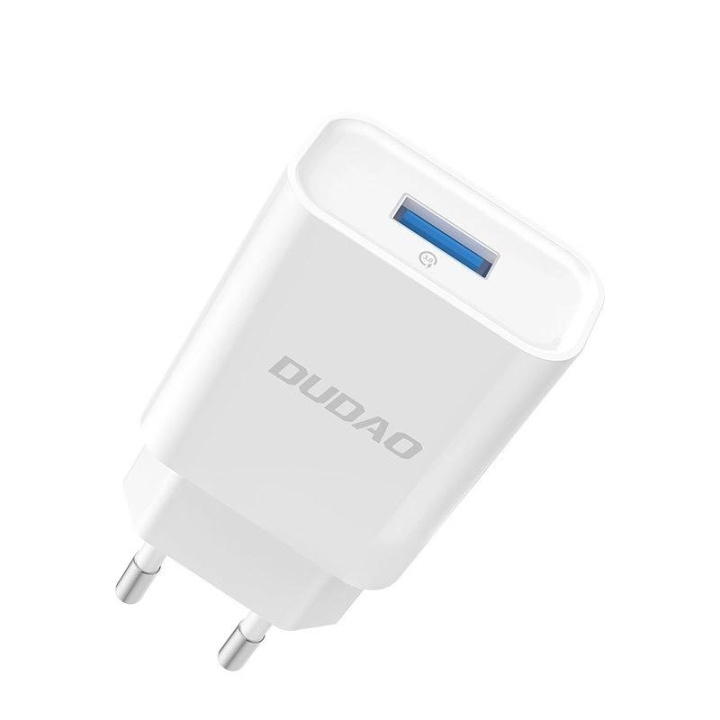 Dudao A4EU Adapter 10Watt 1xUSB-A i gruppen SMARTTELEFON & NETTBRETT / Ladere og Kabler / Vegglader / Vegglader USB hos TP E-commerce Nordic AB (C70321)