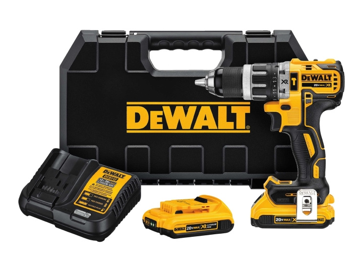 DeWalt DCD796D2-QW Slagbormaskin/skrutrekker 2 batterier inkludert 18V i gruppen HJEM, HUS OG HAGE / Verktøy / Drill hos TP E-commerce Nordic AB (C70324)