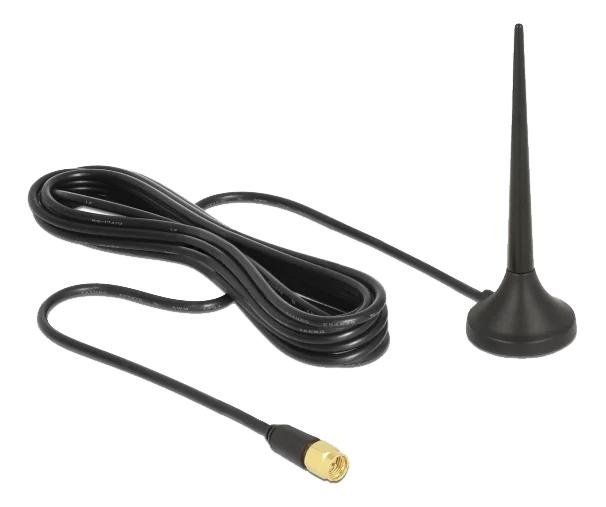 DeLOCK LTE/GSM/UMTS Antenna SMA plug 3dBi fixed omnidirectional i gruppen Datautstyr / Nettverk / Nettverkskort / USB hos TP E-commerce Nordic AB (C70472)