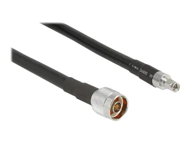 DeLOCK Antennekabel N-plugg >RP-SMA-plugg CFD400 LLC400 1 m med lavt tap i gruppen Elektronikk / Kabler og adaptere / Antennekabler og tilbehør / Antennekabler hos TP E-commerce Nordic AB (C70479)