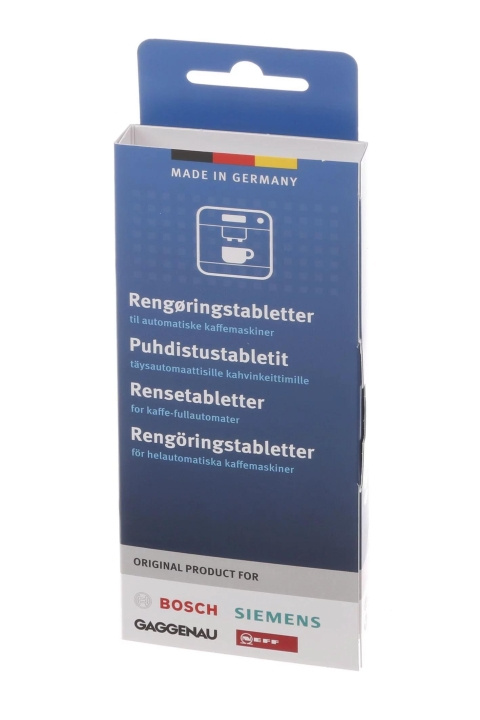 Bosch Rengjøringstabletter for helautomatisk kaffemaskin i gruppen HJEM, HUS OG HAGE / Husholdningsapparater / Kaffe og espresso / Kapsler, filter og tilbehør hos TP E-commerce Nordic AB (C70566)
