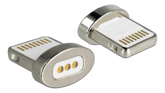 DeLOCK Magnetisk adapter 8-pinners Lightning™ hann i gruppen SMARTTELEFON & NETTBRETT / Ladere og Kabler / Adaptere hos TP E-commerce Nordic AB (C70640)