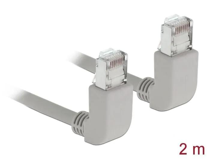 DeLOCK Nettverkskabel RJ45 Cat.5e SF/UTP oppover/oppover vinklet 2 m i gruppen Datautstyr / Kabler og adaptere / Nettverk / Cat5e hos TP E-commerce Nordic AB (C70679)