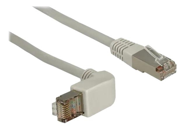 DeLOCK Nettverkskabel RJ45 Cat.5e SF/UTP oppover vinklet/rett 1 m i gruppen Datautstyr / Kabler og adaptere / Nettverk / Cat5e hos TP E-commerce Nordic AB (C70681)
