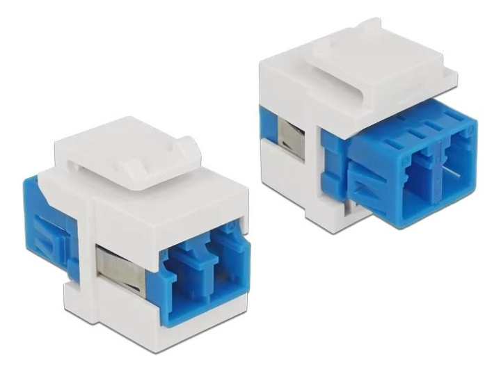 DeLOCK Keystone-modul LC Duplex hunn til LC Duplex hunn i gruppen Datautstyr / Kabler og adaptere / Nettverk / Adaptere og koblinger hos TP E-commerce Nordic AB (C70752)