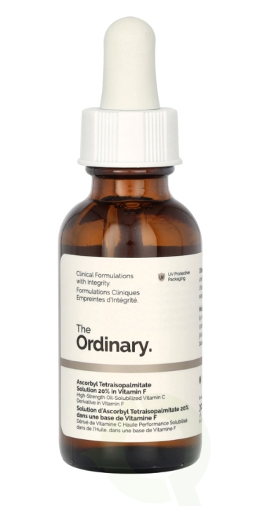 The Ordinary Askorbyltetraisopalmitat, oppløsning 20 % 30 ml i gruppen HELSE OG SKJØNNHET / Hudpleie / Ansikt / Hudserum hos TP E-commerce Nordic AB (C70882)