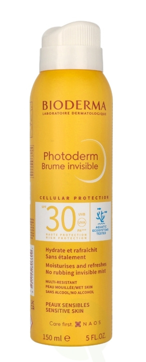 Bioderma Photoderm Max Brume Invisible Sun Mist SPF30 150 ml i gruppen HELSE OG SKJØNNHET / Hudpleie / Soling / Solkrem hos TP E-commerce Nordic AB (C70889)