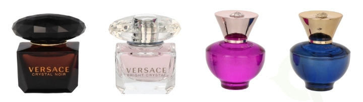 Versace Miniatyrsett Kvinner 20 ml 4x5ml i gruppen HELSE OG SKJØNNHET / Gavesett / Gavesett for henne hos TP E-commerce Nordic AB (C70943)